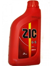 ZIC 132633 масло МКПП,мост полусинтетика, 80W-90 GL-5 1л.