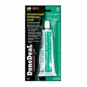 DoneDeal DD6705 Герметик силиконовый прозрачный 85гр от -60C до +260 C