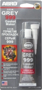 ABRO 9AB42RW Герметик силиконовый серый 42,5 гр. 9-AB-42-R