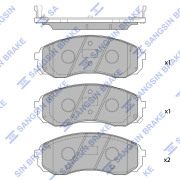 Sangsin brake H * * * 0